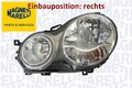 MAGNETI MARELLI 710301190202 Hauptscheinwerfer rechts Scheinwerfer für VW 