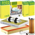 MANN FILTER INSPEKTIONSPAKET passend für AUDI Q7 4L 240PS AB BJ 06.2010 MC CASA