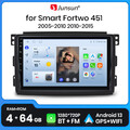 Für Mercedes Benz Smart 451 2010-2015 Android 13 Autoradio GPS Navi WIFI CarPlay