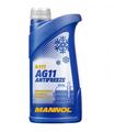 1 Liter MANNOL Longterm Antifreeze AG11 Kühlerfrostschutz Konzentrat blau