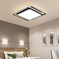 120W LED Dimmbar Deckenleuchte Deckenlampe 3-Farbige Wohnzimmer Küche Eingang
