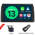 CAM+Für BMW 3er E46 9" IPS Touchscreen Autoradio GPS Navi Android 13 CarPlay RDS