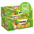 Kitekat Frischebeutel Katzennassfutter in Soße, Vorratspaket 96 x 85 g