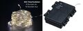 Timer LED Micro Drahtlichterkette Silber Innen & Aussen 20/40/100er Batterie CCP