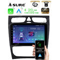 32G Android 14 Autoradio Für Mercedes Benz C-Klasse W203 C 180 GPS Navi DAB+Kam