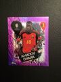 Topps UEFA Euro 2024 Germany Sticker Amadou Onana BEL 3 Purple