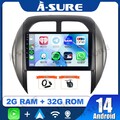 DAB+ Für Toyota RAV4 2003-2005 Apple Carplay Android 14 2+32G Autoradio GPS NAVI