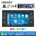 Für Ford Focus Transit MK7 S-Max Autoradio 2+64G Android 14 DAB+ Carplay GPS KAM