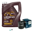 BOSCH Ölfilter 5 L MANNOL 0W-20 Legend Ultra für Toyota Yaris 1.5 Hybrid Auris