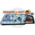 Diederichs Design Scheinwerfer Set klarglas/chrom Led für VW Passat 96-00 Led S