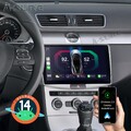 Android 14 Autoradio 2+64G Apple Carplay GPS Navi Für VW Passat Variant 3C5 365