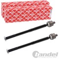 2x FEBI BILSTEIN AXIALGELENKE SPURSTANGEN passend für FORD C-MAX FOCUS KUGA