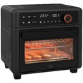 Homcom Fritteuse Backofen 13L Mini Ofen Arbeitsplatte Konvektionsofen 1500W schwarz