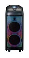 Lenco Laserfeuerwerk Boombox Lautsprecher PA-360 Bluetooth Licht Musikbox*B-Ware