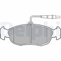 Bremsbelag Satz Bremsscheibe Scheibenbremse Delphi Vorne für Peugeot 106 I Van