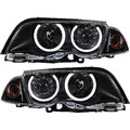 Scheinwerfer Blinker Set 3er für BMW E46 98-01 Limo Touring CCFL Angel Eyes