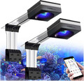 Popbloom RL90 Wifi Led Aquarium Beleuchtung 200W, Professionelle Meerwasser Led 