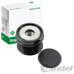 INA GENERATORFREILAUF RIEMENSCHEIBE LICHTMASCHINE für FORD C-MAX FIESTA FOCUS