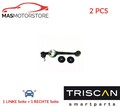LINKS RECHTS QUERLENKER SATZ VORNE OUTER NIEDRIGER TRISCAN 8500 16012 2PCS A NEU