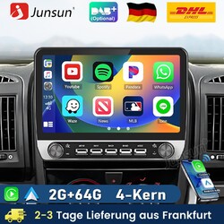 2+64G Carplay DAB+ für Fiat Ducato 2011-2022 Android13 Autoradio GPS Navi SWC BT