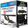 Für SKODA Enyaq iV Typ 5AZ Anhängerkupplung abnehmbar +eSatz 7pol 10.2020- NEU