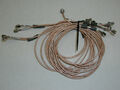 8 Stück SMA Koaxkabel 50 Ohm RD316 doppelt geschirmt, div. Längen, Koax.
