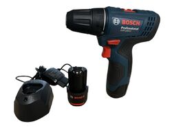 Bosch Akku-Bohrschrauber GSR 120-LI + 2x Akku GBA 2,0 Ah + Ladegerät L