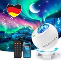 4IN1 LED Sternenhimmel Lampe Projektor Bluetooth Musik Starry Stern Nachtlicht