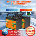 2X 12V 100Ah LiFePO4 Lithium Batterie 100A BMS für Solarpanel Wohnmobil Boot RV
