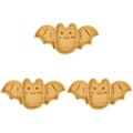 3 PCS Platte Halloween- Essteller Aus Holz Dessertteller Serviertablett