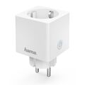 Hama WLAN Steckdose Mini 3680W WiFi Socket Smart Home App-Steuerung Alexa Google