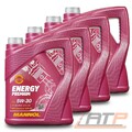4x 5 L LITER MANNOL ENERGY PREMIUM 5W-30 MOTOR-ÖL MOTOREN-ÖL