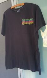 Champion T-Shirt Herren S small schwarz 100% Baumwolle 