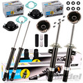 4x BILSTEIN B4 STOSSDÄMPFER + DOMLAGER VORNE + HINTEN passend für BMW 3er E46
