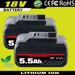 2er-Pack18V 5,5Ah Ersatzakku Für Einhell Akku Power X-Change Lithium PXC LED Neu