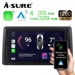 Android 14 CarPlay Autoradio Für Renault Express 2021-2024 GPS Navi BT 2+32G RDS