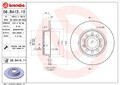 BREMBO BREMSSCHEIBE HA FUER VAG hinten für AUDI CUPRA SEAT SKODA VW 08.B413.11