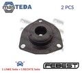 NSS-001 FEDERBEINLAGER DOMLAGER PAAR VORNE FEBEST 2PCS NEU OE QUALITÄT