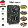 Wildkamera Überwachungskamera FHD 12MP 1080P Jagdkamera Fotofalle PIR Nachtsicht