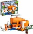 LEGO Minecraft Die Fuchs-Lodge Spielzeug für Jungen und Mädchen ab 8 Jahren mit
