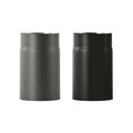 Ofenrohr Rauchrohr 0,25m, 2mm, 120 130 150 160 180 200mm grau schwarz 25cm Kamin