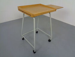 Extendible Danish Architect Table 1960s