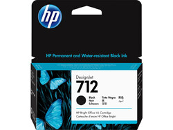 HP 712 / 3ED70A Tinte schwarz