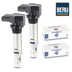 BERU BERZSE030 ZÜNDSPULE ZÜNDMODUL 2x FÜR AUDI A1 A2 A3 SEAT IBIZA 3 4 SKODA FAB
