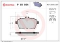 Bremsbelag Satz Bremsscheibe Scheibenbremse für Mercedes W169 2004 - 2012 Vorne