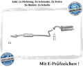Auspuffanlage für Toyota Yaris 1.0 48/50KW Bj.99-05 Auspuff Schelle