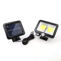 LED Solar Leuchte Lampe Außenbereich Fluter Sensor Strahler Mit Bewegungsmelder