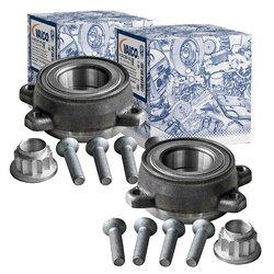 2x VAICO RADLAGER-SATZ HINTEN VORNE passend für PORSCHE 911 CAYENNE CAYMAN VW