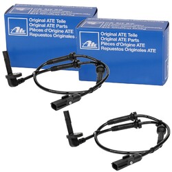 2X ATE ABS-SENSOR RADDREHZAHL VORNE PASSEND FÜR RENAULT CAPTUR CLIO ZOE
