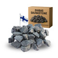 Saunasteine DIABAS Premium Heizsteine Aufgusssteine Dampfsteine für Saunaöfen